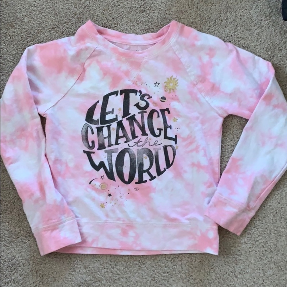 Mudd girls’ long sleeve crew neck shirt